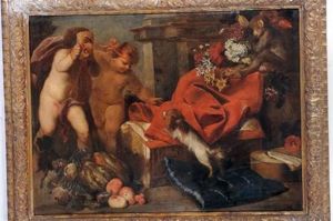 Allegoria Con Natura Morta by Anton Maria Vassallo