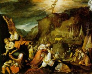 L'adorazione Del Vitello D'oro by Antonio da Vassilacchi