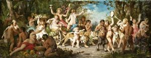 Bacchanalia by Gyoergy Vastagh