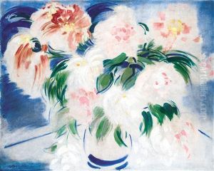 Still-life With Rose by Janos Vaszary