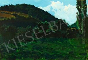 Landscape With Clouds by Janos Vaszary