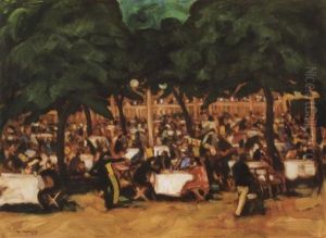 Kertvendeglo (nyar A Ligetben) - Garden Restaurant - Summer In The City Hall by Oedoen Vaszko