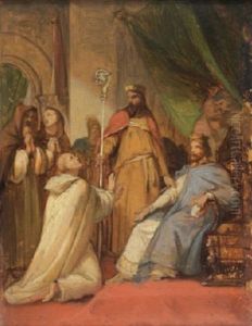 Episode De La Vie De Saint Bruno by Theophile August Vauchelet