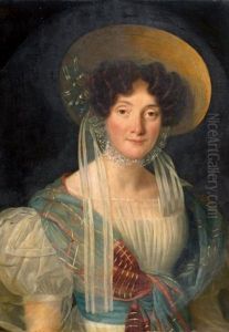 Portrait De Jeune Femme by Jean-Joseph Vaudechamp
