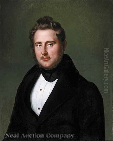 Portrait Of Charles Victor Foulon, Notary - view 1