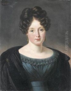 Portrait De Fanny-augusta Hunt Portrait De Fanny-augusta Hunt