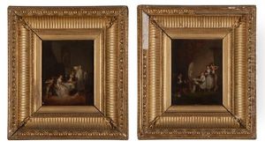Figures In Interiors (2 Works) Figures In Interiors (2 Works)