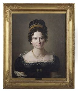 Portrait Of A Woman In A Tiara Portrait Of A Woman In A Tiara