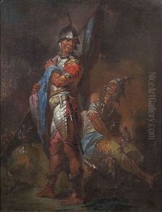 Zwei Soldaten by Jules Antoine Vauthier