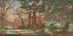 Rayons De Soleil (2 Works) by Pierre Louis Leger Vauthier