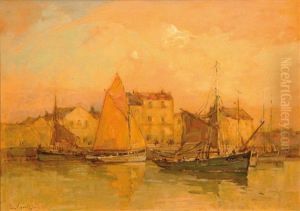 Bateaux De Peche A Quai Aux Sables D'olonne