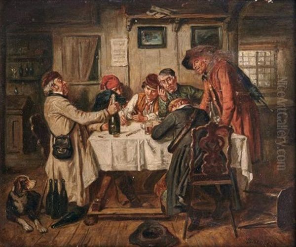 The Conversation (interior Scene With Figures) - view 1
