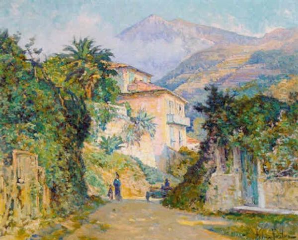 Le Chemin D L'annonciate A Menton, Cote D'azur - view 1