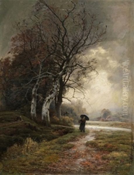 Paisaje Con Campesina - view 1