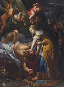 Judith Beheading Holofernes by Jose Maria Tuser Vazquez