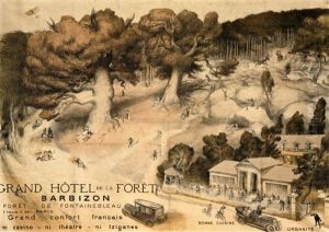 Affiche Du Grand Hotel De La Foret De Barbizon