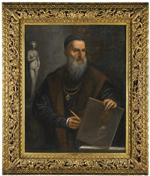 Portrait Of Titian, Half-length - view 1