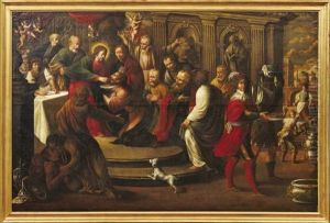 Das Letzte Abendmahl by Pietro della Vecchia
