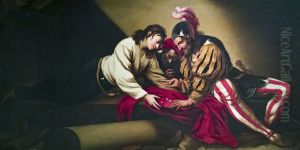 Soldiers Playing Dice by Pietro della Vecchia
