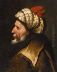 Profile Of A Barbary Pirate, Traditionally Identified As Barbarossa