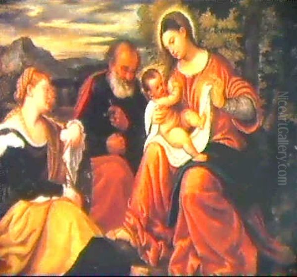 The Holy Family With Saint Catherine - view 1