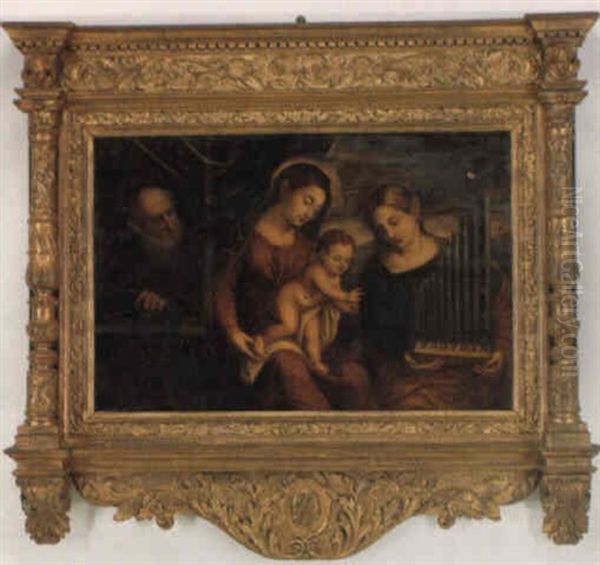 Den Hellige Familie Og Den Hellige Cecilia - view 1