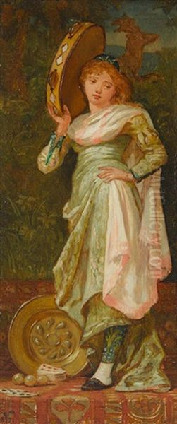 Study For Dancing Girl - view 1