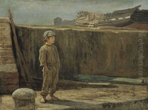 Absorbed by Elihu Vedder