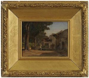 Wine Cellars by Elihu Vedder