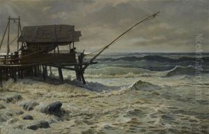 Off Pier Head, Viareggio, Italy