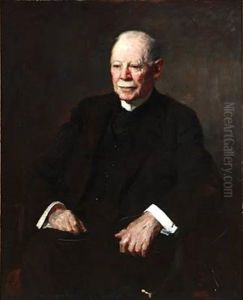 Mandsportraet by Herman Albert Gude Vedel