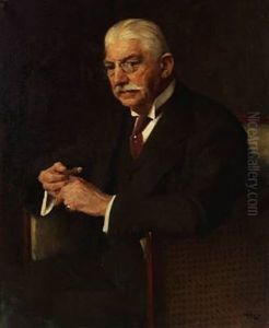 Portrait Of Carl Gammeltoft, Director Of The Danish Sugar Factories