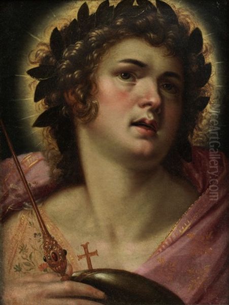 Christus Als Salvator Mundi - view 1