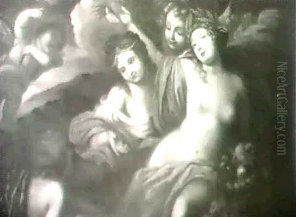Ceres And Prosperpine Feted By Putti - view 1
