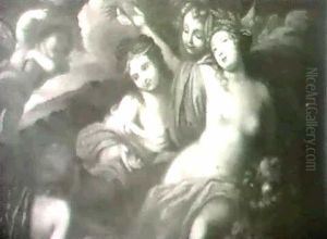 Ceres And Prosperpine Feted By Putti