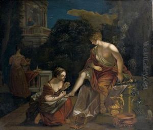 Bethsabee Au Bain by Pieter van Veen