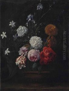 Bouquet De Fleurs by Nicolaes van Veerendael