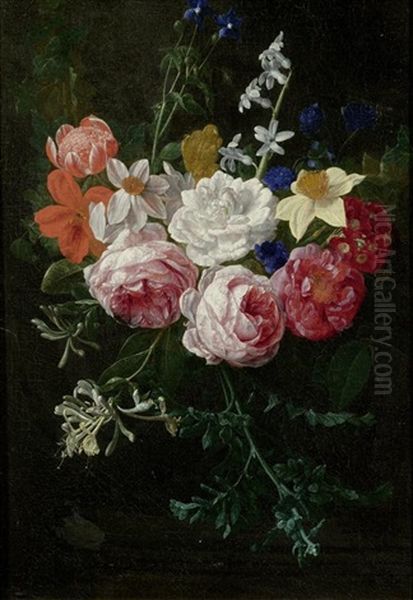 Blumenbouquet Mit Rosen Und Tulpen - view 1