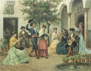 Merriment by Pedro Vega Y Munoz