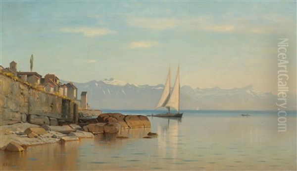 Bord Du Lac A Rivaz (lakeshore At Rivaz) - view 1