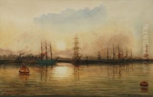 Evening Newcastle by John Ernest Breun