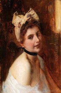 Viennese Girl by Eduard Veith