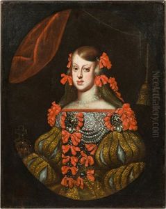 Infanta Margarita Teresa (1651-1673) by Diego Rodriguez de Silva y Velazquez