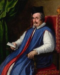 Portrait Of Monsignor Cristoforo Segni (d. 1661), Maggiordomo To Pope Innocent X by Diego Rodriguez de Silva y Velazquez
