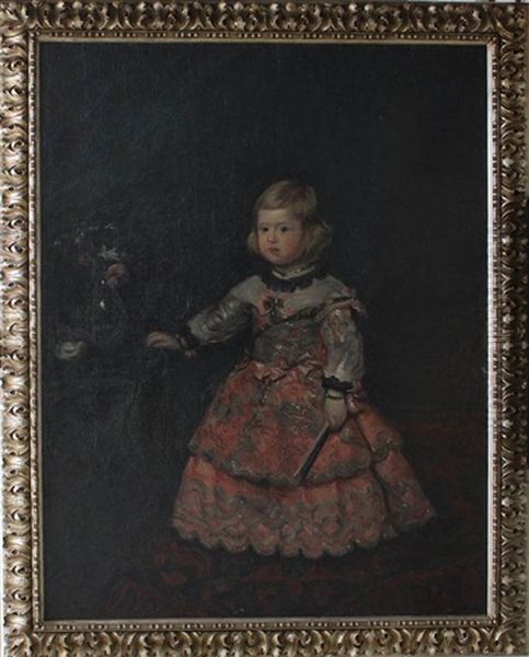 Portrait Of The Infant Margarita Teresa - view 1