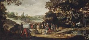 Joseph Giving His Brothers Grain