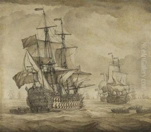 Englische Kriegsschiffe