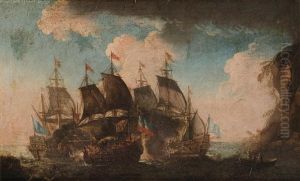 Marines (2 Panels) by Peter van den Velde
