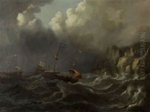 Seascape by Peter van den Velde