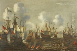 A Maritime Engagement Between The Dutch And The Spanish Netherlands